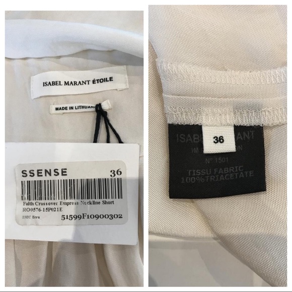 ISABEL MARANT “FAITH” DEEP V - Picture 4 of 5